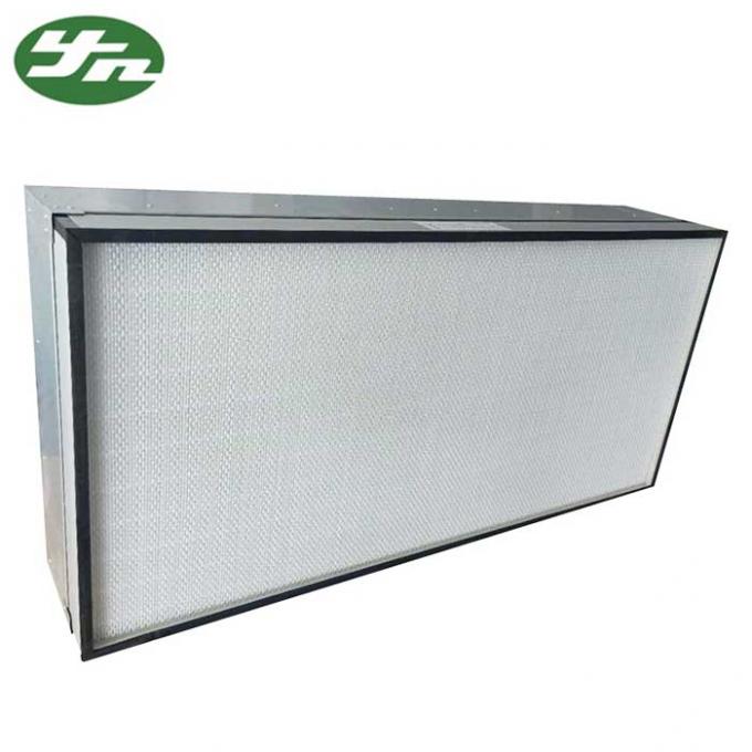 Clean Room Hepa Fan Filter Unit , Coil Filtered Exhaust Fan Aluminium