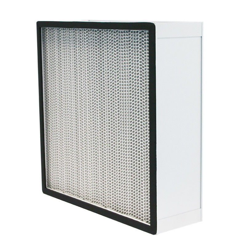 Aluminum Alloy Frame HEPA Air Filter Size 610 * 610 * 292mm Or Customized