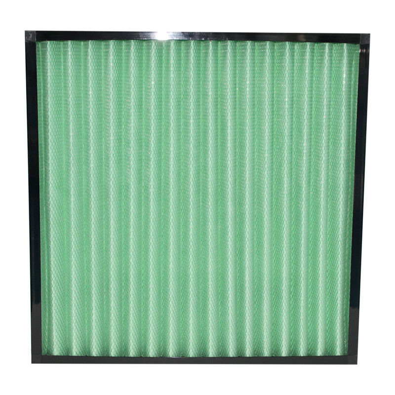 Mini Pleated Industrial Air Filters G1 G2 G3 G4 Efficiency With Plastic Frame