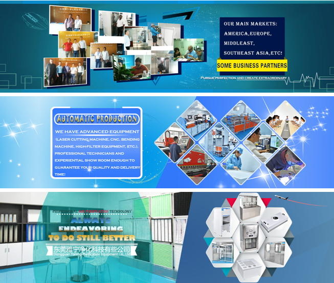 Professional ISO 5 Cleanroom Dispensing Booth