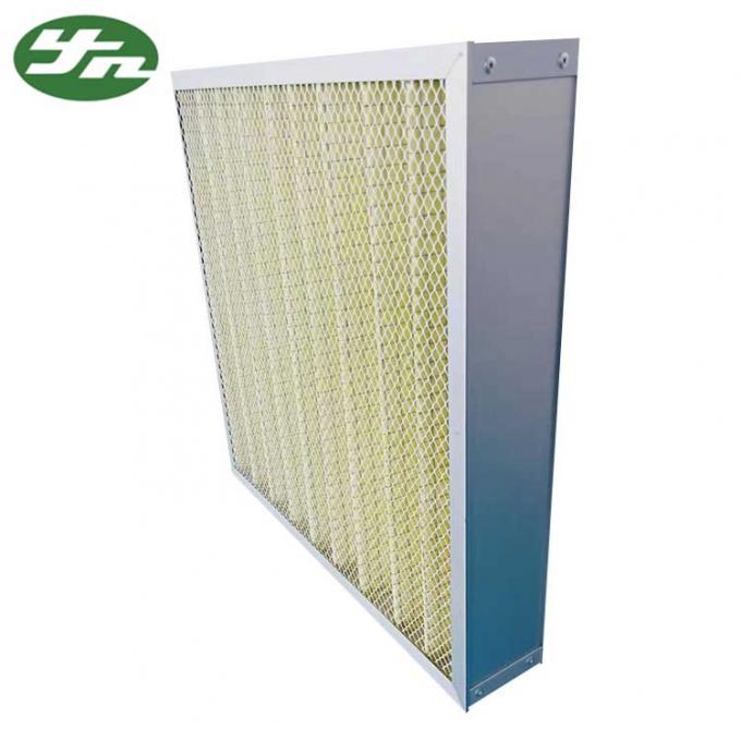 Folded Plate Pocket Air Filter F8 Medium Efficiency For Primary