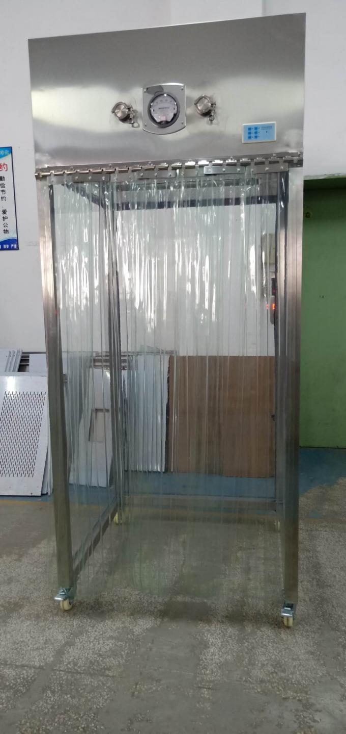 Toughened Glass Walls Laminar Air Flow System , Raw Material Sampling