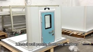 Cleanroom Model Installation process Ⅰ
