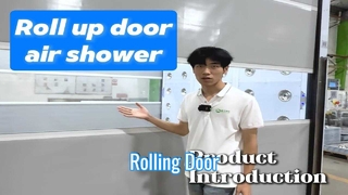 Product Introduction-Roll Up Door Air Shower