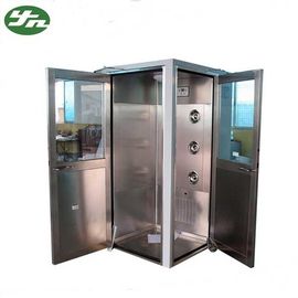 L Type Cleanroom Air Shower Stainless Steel Body For Electronics Factory