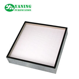 Mini Pleat HEPA Air Filter Replace H13 HEPA Filter With Galvanized Frame