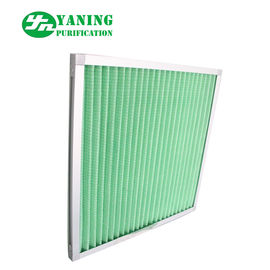 Anti - Static Primary Pocket Air Filter With Metal Mesh Covered 520*520*21mm