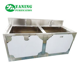 Stainless Steel Medical Hand Wash Sink Industrial Wash Basin Breakwater Safeguard