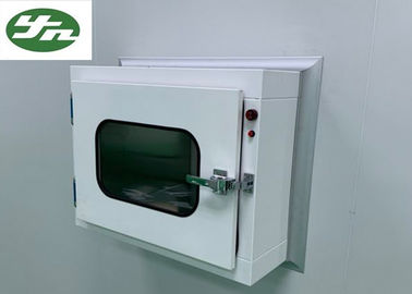 Customized Static Air Shower Pass Box 220V/50HZ With Buzzer On Entrace / Exit Door
