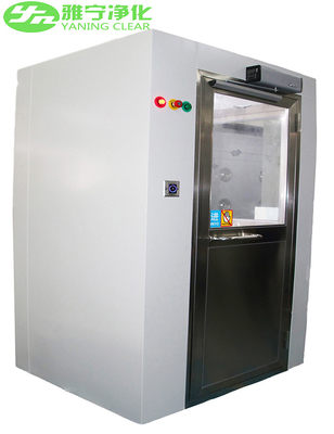 YANING Cleanroom GMP Air Shower With Face Recognition Interlock Door Air Cleaning