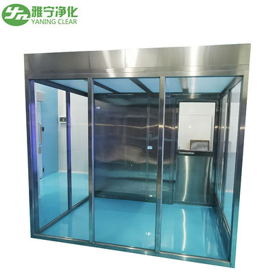 PMMA Hardwall Pharmaceutical Weighing Booth With Anti - Static Curtain Door