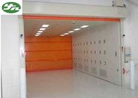 Intelligent  Cleanroom Air Shower / Cargo Air Shower With PVC Curtain Roller Fast Shutter Door