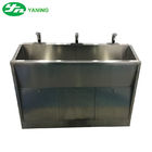 3 Person Multi Station Hand Wash Sinks , Industrial Stainless Steel Sink
