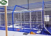 Customized ISO 5  Modular Vertical SS304 Frame Cleanrooms for Precision Instrument Industry in Portugal