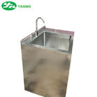 Laboratory 304 Stainless Steel Hand Wash Basin Sink With Sensor Faucet