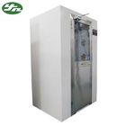 Anti Static Cleanroom Air Shower Double Blower Room Electronic Interlock For 2-4 People
