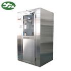 2 Blow Sides Cleanroom Air Shower Unit Stianless Steel 304 With Combination Lock
