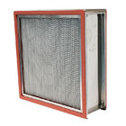 High Temperature HEPA Air Filter 15.6㎡ Large Filter Area For Food Factory