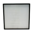Panel Type Mini Pleated HEPA Air Filter 2000m³/h Air Volume Clean Room HEPA Filters