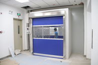PVC Shutter Door 27m/S Cargo Air Shower Tunnel EVA Sealing Stainless Steel