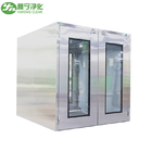Customized Cleanroom Pass Box Sand Light Stainless Steel With Powder Coated