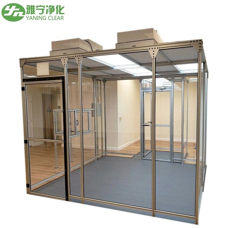 Yaning Professional Acrylic Sheet Hard Wall Portable Clean Room Modular