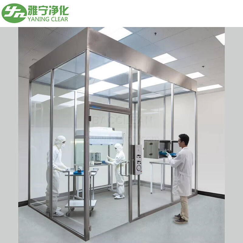 Clean Room Booth Modular Clean Room Booth ISO 5-ISO 7 with HEPA H13 Filter and ...