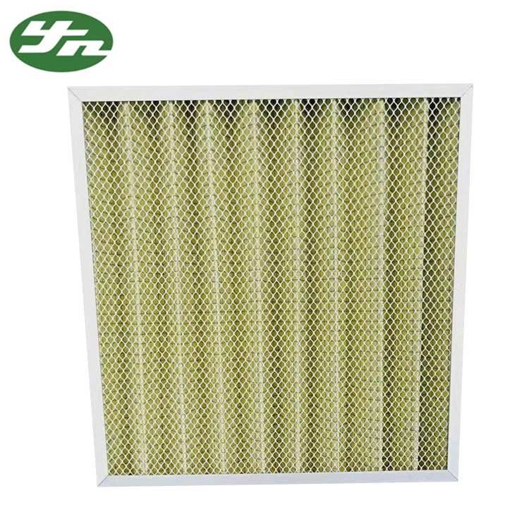Folded Plate Pocket Air Filter F8 Medium Efficiency For Primary