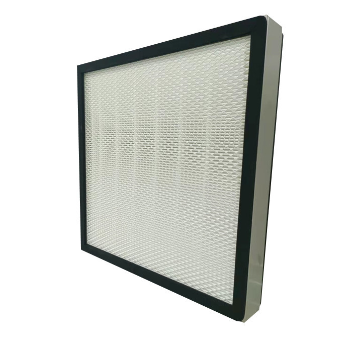 PTFE SUS304 Frame Mini Pleat Hepa Filter Hepa Filters U17 Efficiency