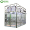 Customized G4 Cleanroom Air Shower Full Toughened Glass Wall Z Type For Workers
