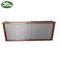 SS 304 HEPA Air Filter Resistance High Temperature For High Temp Clean Area