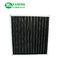 Eradicate Odor Synthetic Fiber Filter , Mini - Pleat Activated Carbon Filters