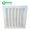 Return Air Grilles Clean Room Ventilation Architectural Air Shutter With Pipe Connection