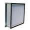 24x24x12 Deep Pleat HEPA Air Filter Galvanized Steel Frame With Flange