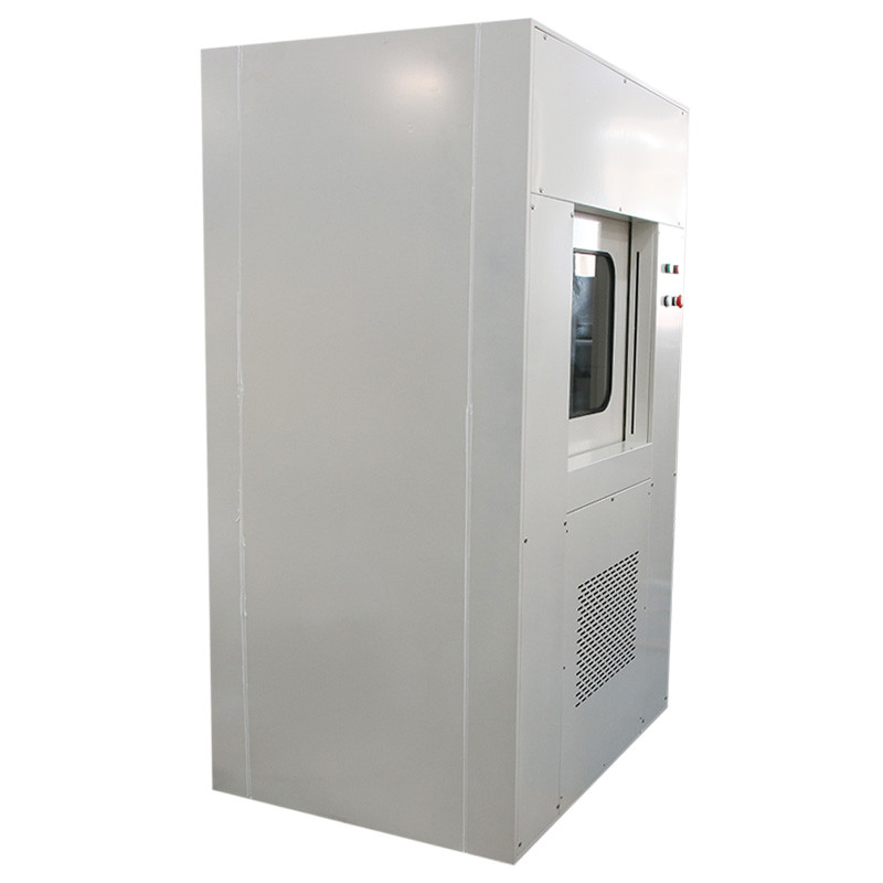Air Shower Type Cleanroom Pass Through Chambers With Lift Door