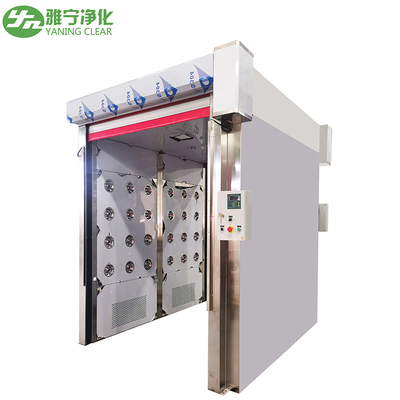 YANING Clean Room HEPA Filter Cargo Air Shower Tunnel With Electronic Interlocks