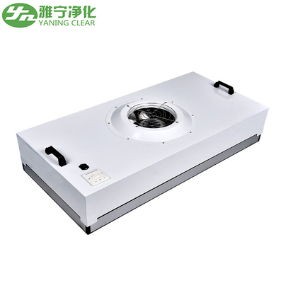 Customized HEPA Fan Filter Unit Galvanized Stainless Steel AC EC Motor For Cleanroom