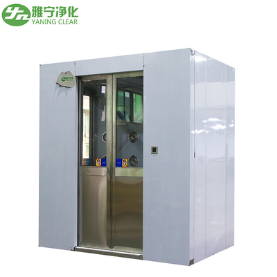 Ip54 Cleanroom Air Shower Stainless Steel Vertical / Horizontal Air Flow