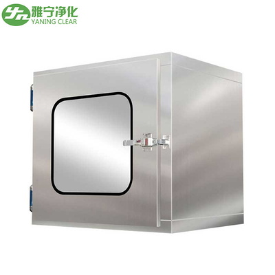 Stainless Steel Static Type Clean Room Pass Through Box / Transfer Window