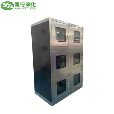 Transfer Window 220v50hz Clean Room Pass Through Box Stainless Steel