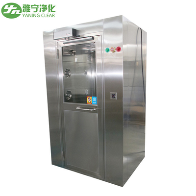 GMP Standard Stainless Steel Air Shower  H13 HEPA Filter Dust Removal Air Shower