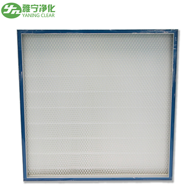 Mini Deep Pleated Stainless Steel Hepa Filter H13 H14 High Efficiency Particulate