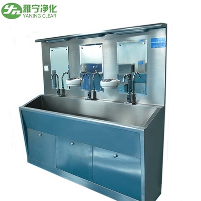 Hand Washing Surgical Scrub Sink Stainless Steel For Hospital Use