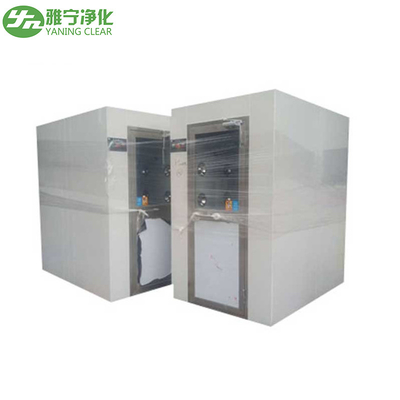 1.1kw Stainless Steel Cleanroom Air Shower With Air Interlocked System