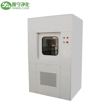 Electrical Interlock Air Shower Pass Box Laboratory Stainless Steel Clean Room