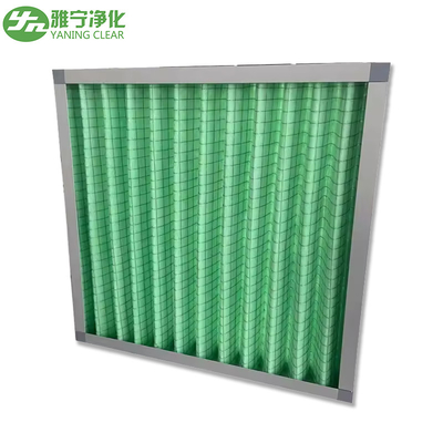 High Performance Pre Air Filter G1 ~ G4 Pleated Panel Filter CE / ISO Aproved