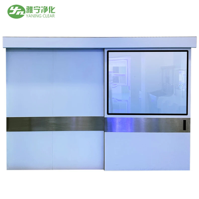 Stainless Steel Medical Airtight Automatic Sliding Door Customizable Size And Long Service