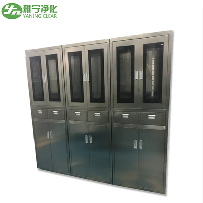 Stainless Steel Hospital Cabinets With Drawer , Operating Room Storage Cabinets