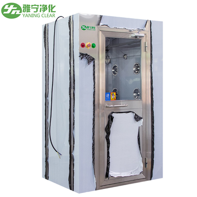 Automatic Air Shower Clean Room Electromagnetic Interlocking Doors For Cleanroom Entrance