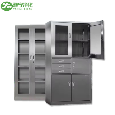 Embedded Anesthesia Stainless Steel Medical Cabinet For Hospital Operateing Room